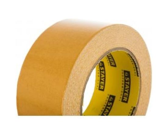 Лента клейкая двусторонняя армированная (48 мм; 25 м) Profi Stayer 1217-25 – изображение 2