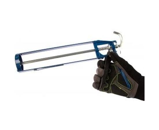 Скелетный усиленный пистолет ЭКСПЕРТ, шестигранный шток, 310 мл ЗУБР 06631 – изображение 2