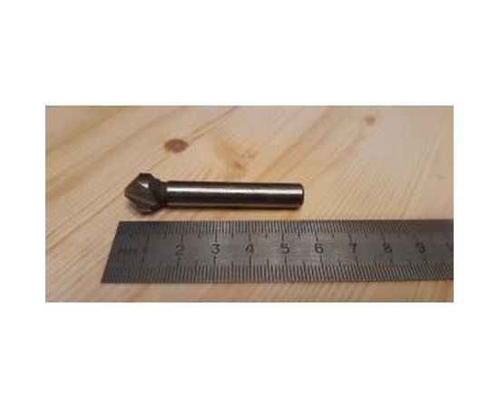 Зенкер конусный (12.4х56 мм; М6) по металлу для дрелей Зубр 29730-6 – изображение 3