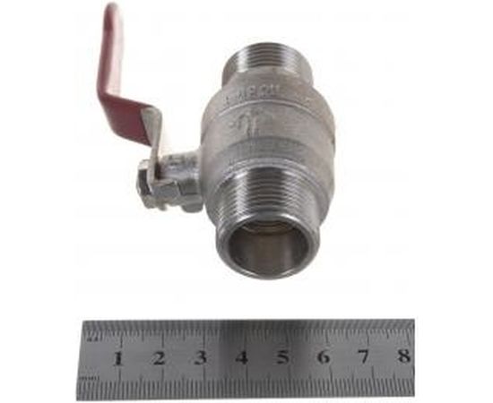 Кран шаровой полнопроходной (3/4; папа-папа) для трубопровода Зубр 51352-N-3/4 – изображение 3