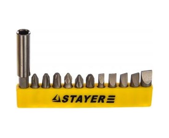 Набор бит MASTER 12 предметов STAYER 2609-H12_z01 