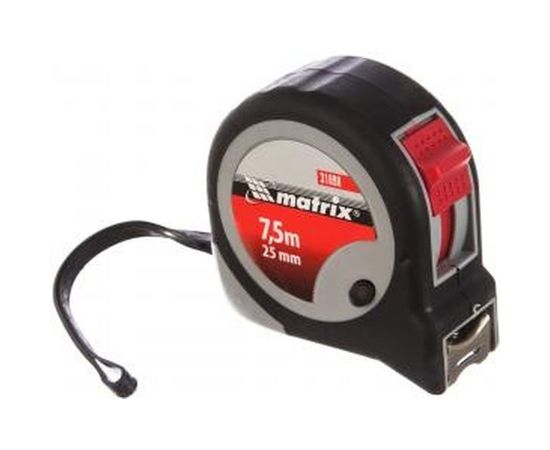 Рулетка 7,5 м х 25 мм Continuous fixation MATRIX 31090 