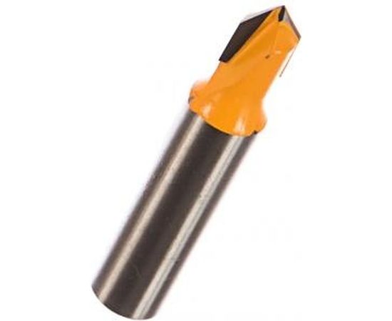 Фреза пазовая галтельная V-образная (6,3х8х40 мм; хвостовик 8 мм; 90°) Энкор 9306 