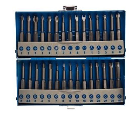 Набор бит ЭКСПЕРТ 30 предметов со специальными профилями (50 мм) Зубр 26092-H30 