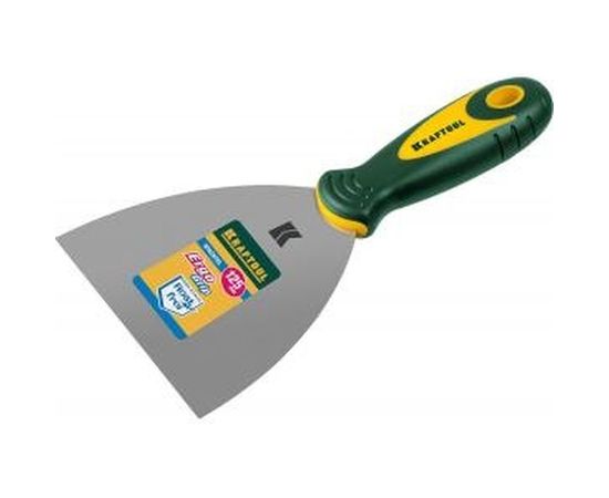 Шпательная лопатка Kraftool с двухкомпонентной ручкой нержавеющее полотно 125 мм 10035-125 
