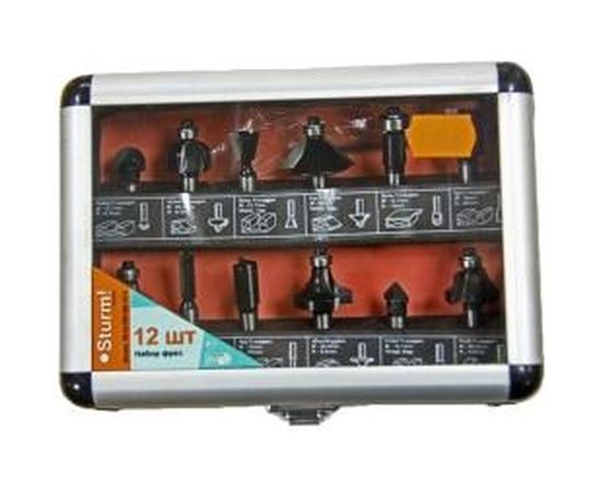 Набор фрез для фрезера Sturm 9016-RB-S8-12-3 