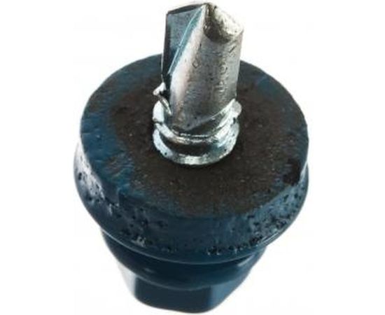 Саморезы Зубр для крепления кровельных материалов к деревянной обрешетке, цвет RAL 5009 небесно-голубой, оцинкованный, 5,5x19мм, 2500шт 4-300310-55-019-5009 – изображение 3