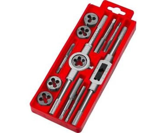 Набор с металлорежущим инструментом 12 предметов (М6-М12) Зубр 28121-H12 – изображение 4