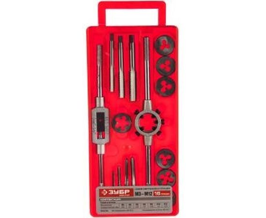Набор с металлорежущим инструментом ЗУБР 28122-H16 – изображение 2