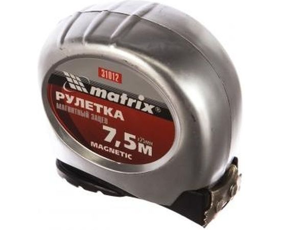 Рулетка 7,5 м х 25 мм Magnetic MATRIX 31012 – изображение 4