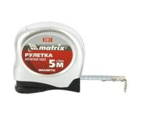 Рулетка Magnetic, 5 м х 19 мм, MATRIX 31011 – изображение 4