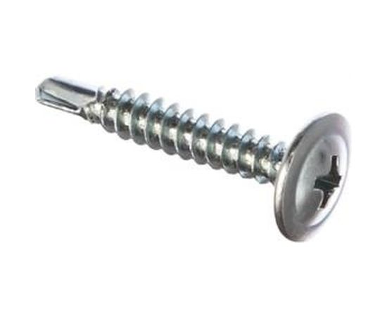 Саморез с прессшайбой 400 шт. для крепления листового металла (25х4.2 мм; PH2) ЗУБР 4-300211-42-025 – изображение 3