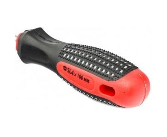 Отвертка SL4,0х100 мм MATRIX Fusion Anti slip 11412 – изображение 4