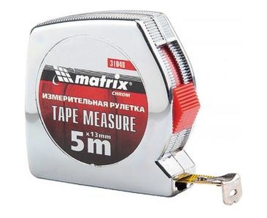 Рулетка 5 м x 13 мм Chrom MATRIX 31040 – изображение 4