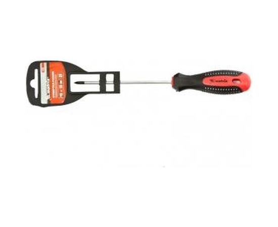 Отвертка Fusion Ph0 х 100 мм CrV anti slip Matrix 11435 – изображение 2