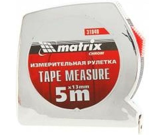 Рулетка 5 м x 13 мм Chrom MATRIX 31040 – изображение 3