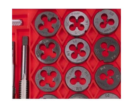 Набор резьбонарезного инструмента 40 предметов, в пластиковом боксе ЗУБР 2810-H40_z01 – изображение 2