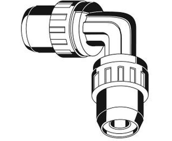 Соединитель угловой ШиреФит (16 мм; 90°) для трубопровода Зубр 51492-16 – изображение 3