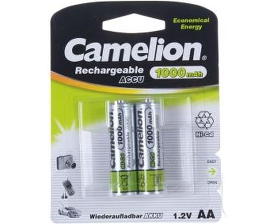 Аккумулятор 1.2В Camelion, AA-1000mAh Ni-Cd BL-2, 6181 