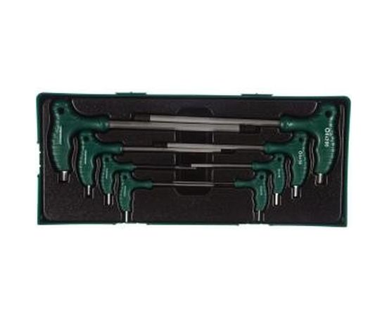 Комплект угловых двусторонних шестигранников Jonnesway H10MB08ST 