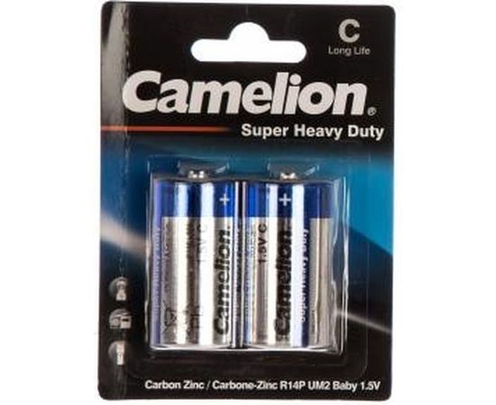 Батарейка 1.5В Camelion, R14 Blue BL-2, 3216 