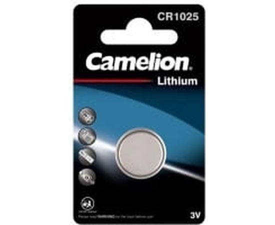 Литиевая батарейка Camelion CR1025 BL-1, 3V 5228 