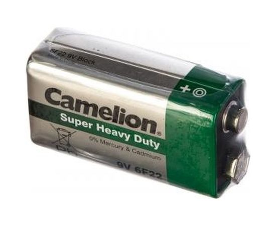 Батарейка Крона 6F22 9В 1шт Camelion 1663 