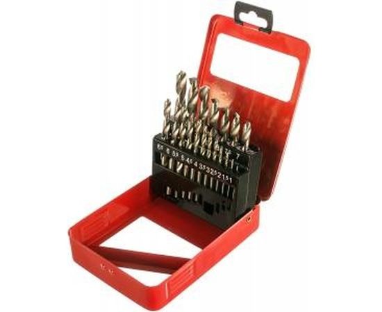 Набор сверл по металлу HSS (1-10 мм; 19 шт.) MATRIX 72388 