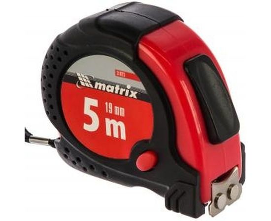 Рулетка 5 м х 19 мм Status magnet fixation MATRIX 31023 