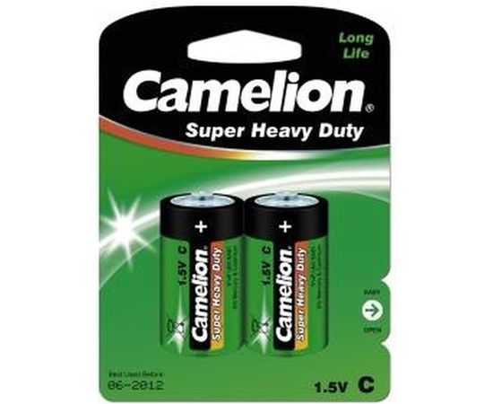 Батарейка 1.5В Camelion, R14 BL-2, 1670 