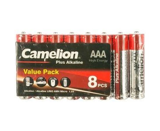 Батарейка 1.5В Camelion, LR03 Plus Alkaline SP8, 9281 