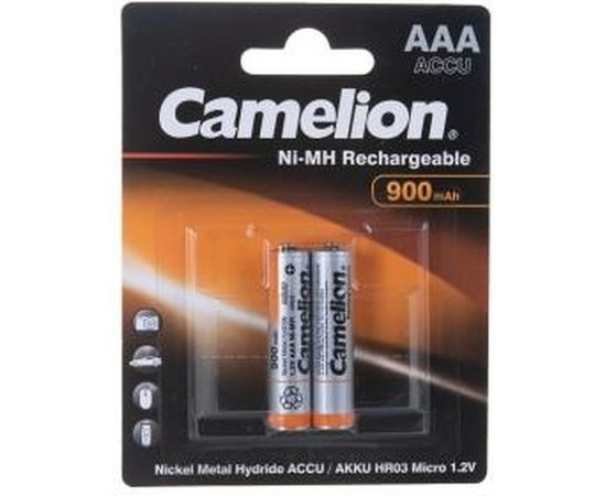 Аккумулятор Camelion 1.2В AAA-900mAh Ni-Mh BL-2, 5223 
