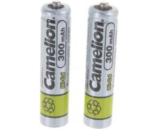 Аккумулятор Camelion 1.2В AAA-300mAh Ni-Cd BL-2, 3144 
