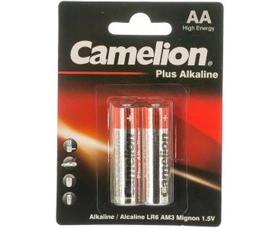 Батарейка 1.5В Camelion, LR 6 Plus Alkaline BL-2, 1652 