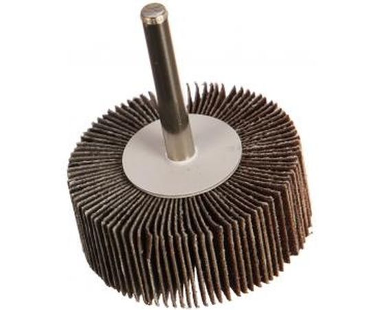Шлифовальный круг Зубр веерный лепестковый на шпильке тип КЛО зерно - электрокорунд нормальный P120 20x50 мм 36601-120 