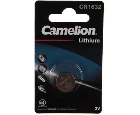 Литиевая батарейка 3V Camelion CR1632 BL-1 5227 