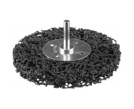 Щетка дисковая ПРОФЕССИОНАЛ (50 мм; нейлоновая проволока с абразивным покрытием) для дрели ЗУБР 35162-050_z01 