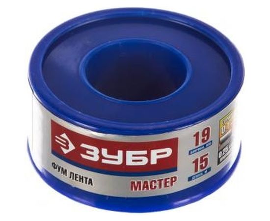 Фумлента Зубр Мастер плотность 0.1 мм х 19 мм х 15 м 12373-19-025 