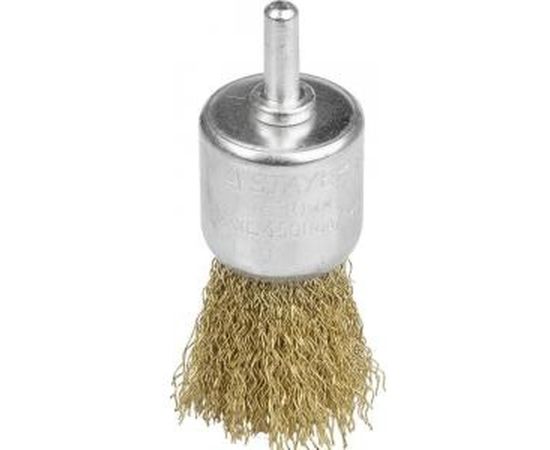 Щетки MASTER кистевые для дрели (витая стальная проволока 0,3 мм, 30 мм, 2 шт.) STAYER 35113-30 
