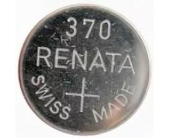 Батарейка для часов Renata R 370 (SR 920 W, 1.55V, 38mAh, 9.5x2.1mm) 4351 