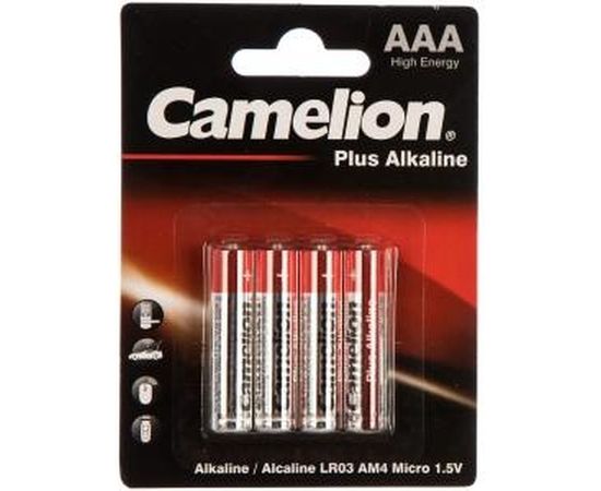 Батарейка 1.5В Camelion, LR03 Plus Alkaline BL-4,7369 