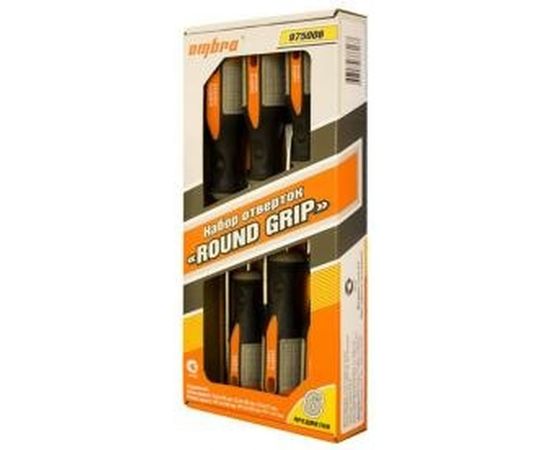 Набор отверток Ombra ROUND GRIP 975006 