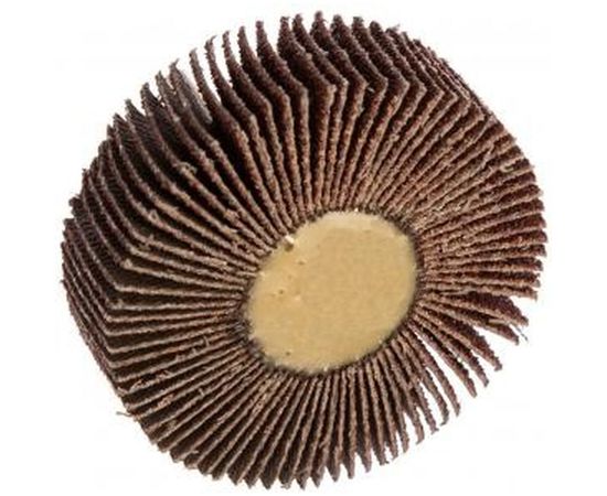 Круг лепестковый (P80; 60x20x6 мм) для дрели MATRIX 74114 – изображение 2