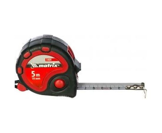 Рулетка 5 м х 19 мм Status 3 fixations MATRIX 31034 – изображение 4