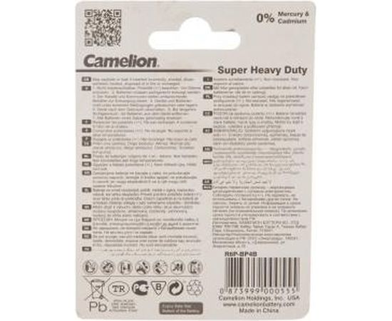 Батарейка 1.5В Camelion, R6 Blue BL-4, 3215 – изображение 2