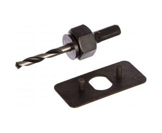 Державка с центрирующим сверлом для коронок по дереву, 32-127 мм Зубр 29558_z01 – изображение 2