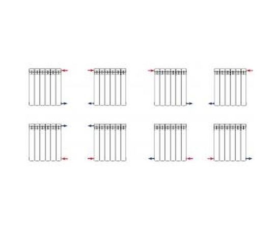 Биметаллический радиатор RIFAR B-500, 6 секций – изображение 6