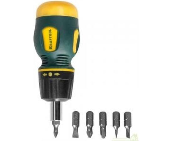 Реверсивная отвертка Kraftool Набор EXPERT 26190-H7 – изображение 2