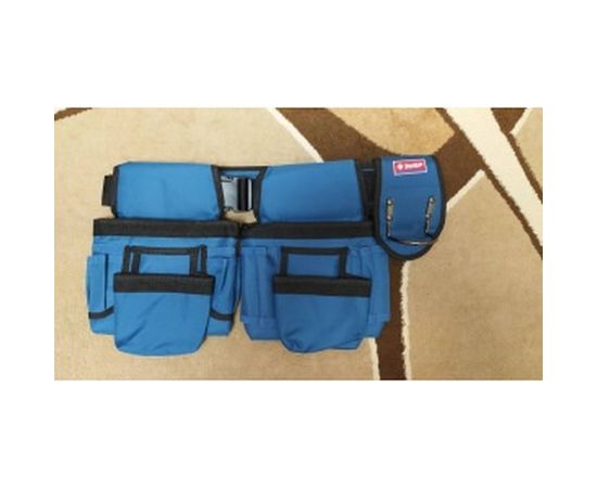 Пояс монтажника ЭКСПЕРТ (держатель для молотка; 18 карманов) Зубр 38640 – изображение 2