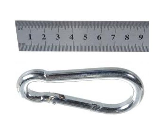 Карабин оцинкованный DIN 5299С 15 шт. (10 мм; ТФ5) Зубр 4-304545-10 – изображение 2